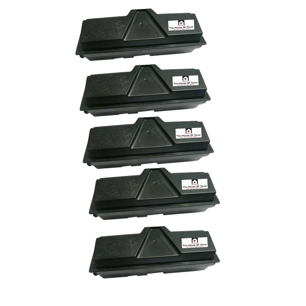 Compatible Toner Cartridge Replacement For Kyocera Mita TK-1102 (TK1102) Black (2.1K YLD) 5-Pack