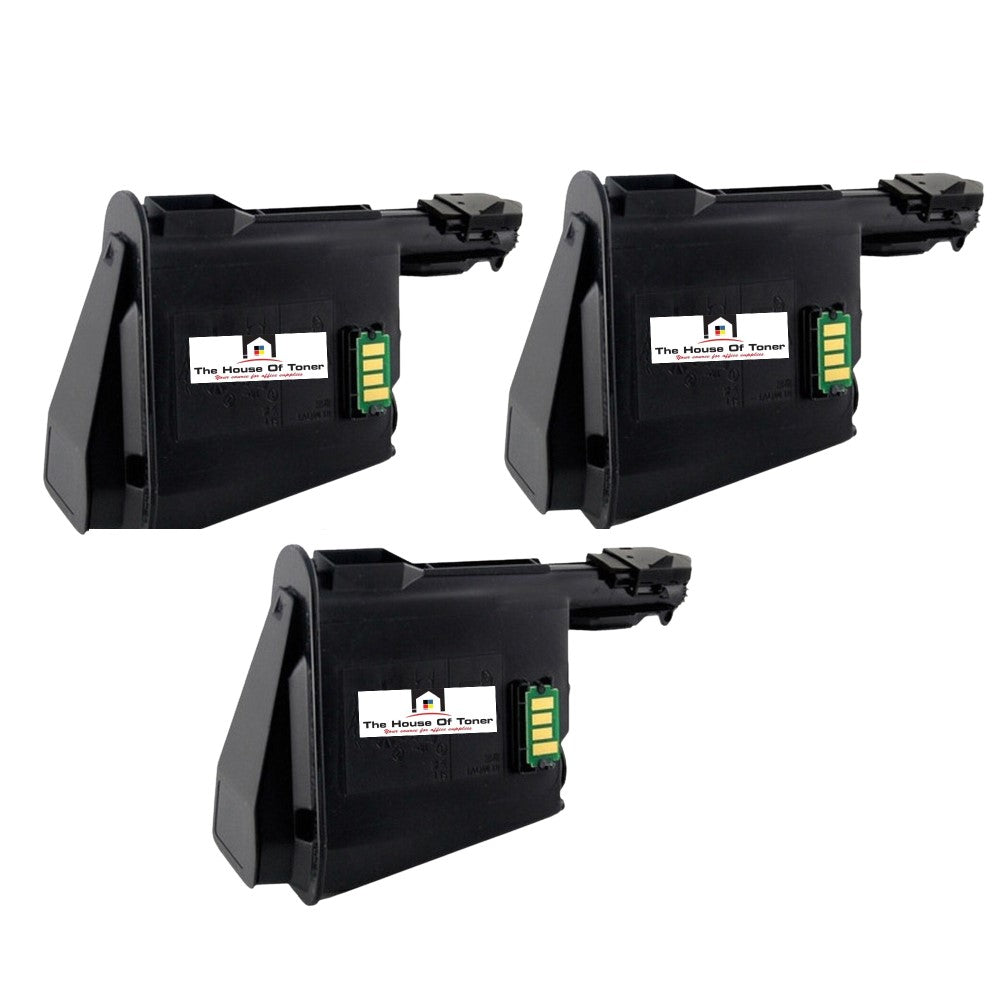 Compatible Toner Cartridge Replacement For Kyocera Mita TK-1112 (TK1112) High Yield Black (3K YLD) 3-Pack