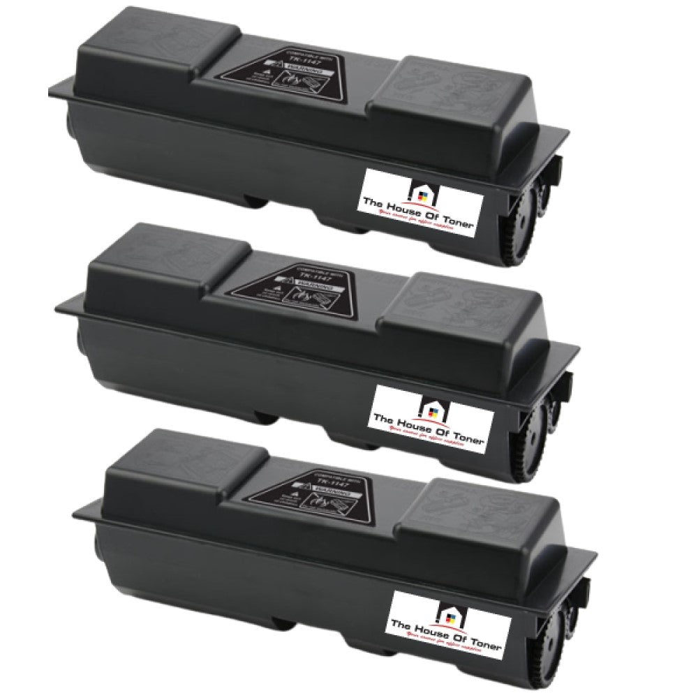 Compatible Toner Cartridge Replacement For Kyocera Mita TK-1147LA (1T02ML0US1) Black (12K YLD) 3-Pack