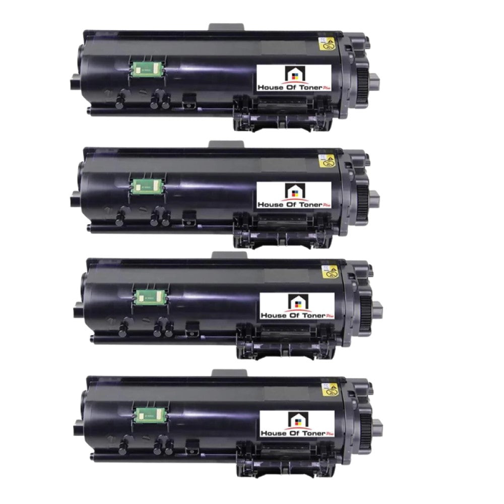 Compatible Toner Cartridge Replacement for KYOCERA MITA TK1152 (1T02V0US0) Black (3K YLD) 4-Pack