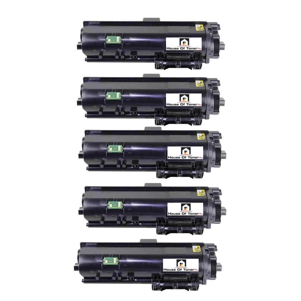 Compatible Toner Cartridge Replacement for KYOCERA MITA TK1152 (1T02V0US0) Black (3K YLD) 5-Pack