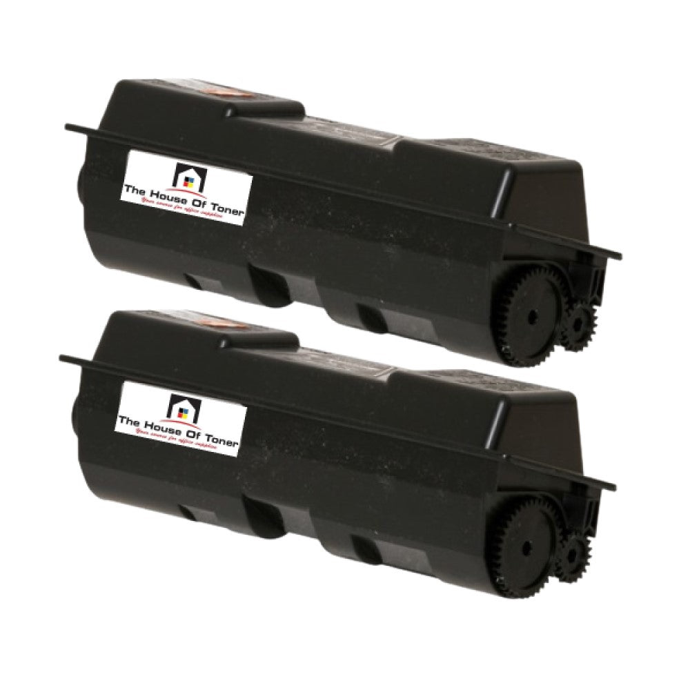 Compatible Toner Cartridge Replacement for KYOCERA TK132 (TK-132) Black (7.2K YLD) 2-Pack