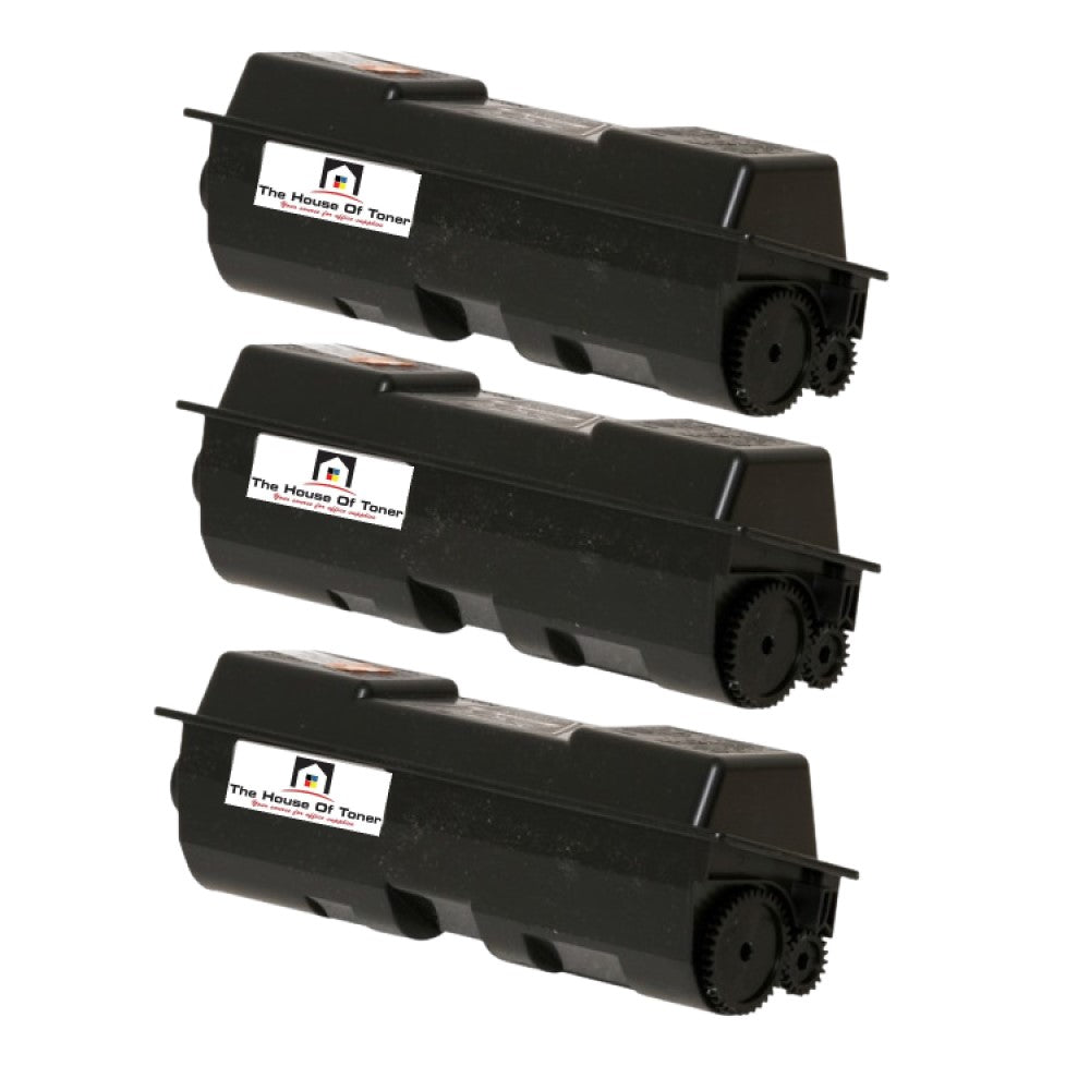 Compatible Toner Cartridge Replacement for KYOCERA MITA TK-137 (TK137) Black (7.2K YLD) 3-Pack