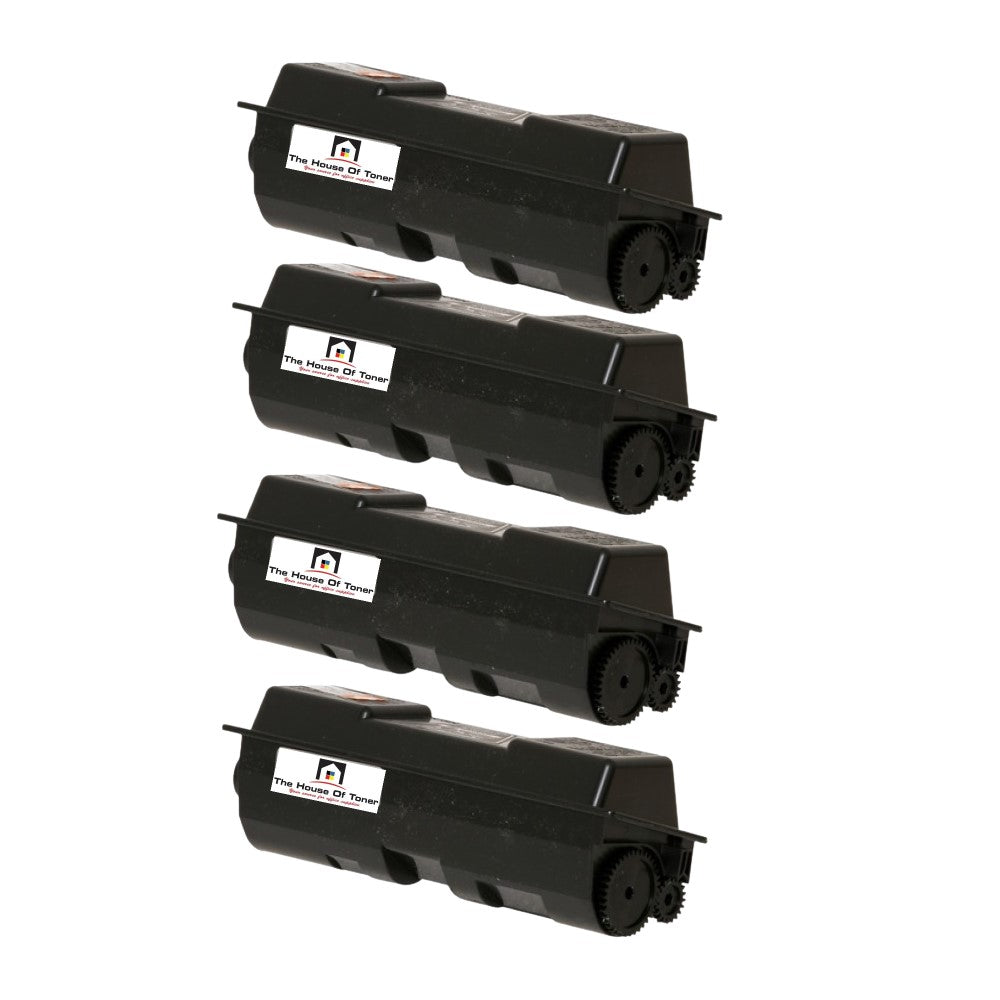 Compatible Toner Cartridge Replacement for KYOCERA MITA TK-137 (TK137) Black (7.2K YLD) 4-Pack