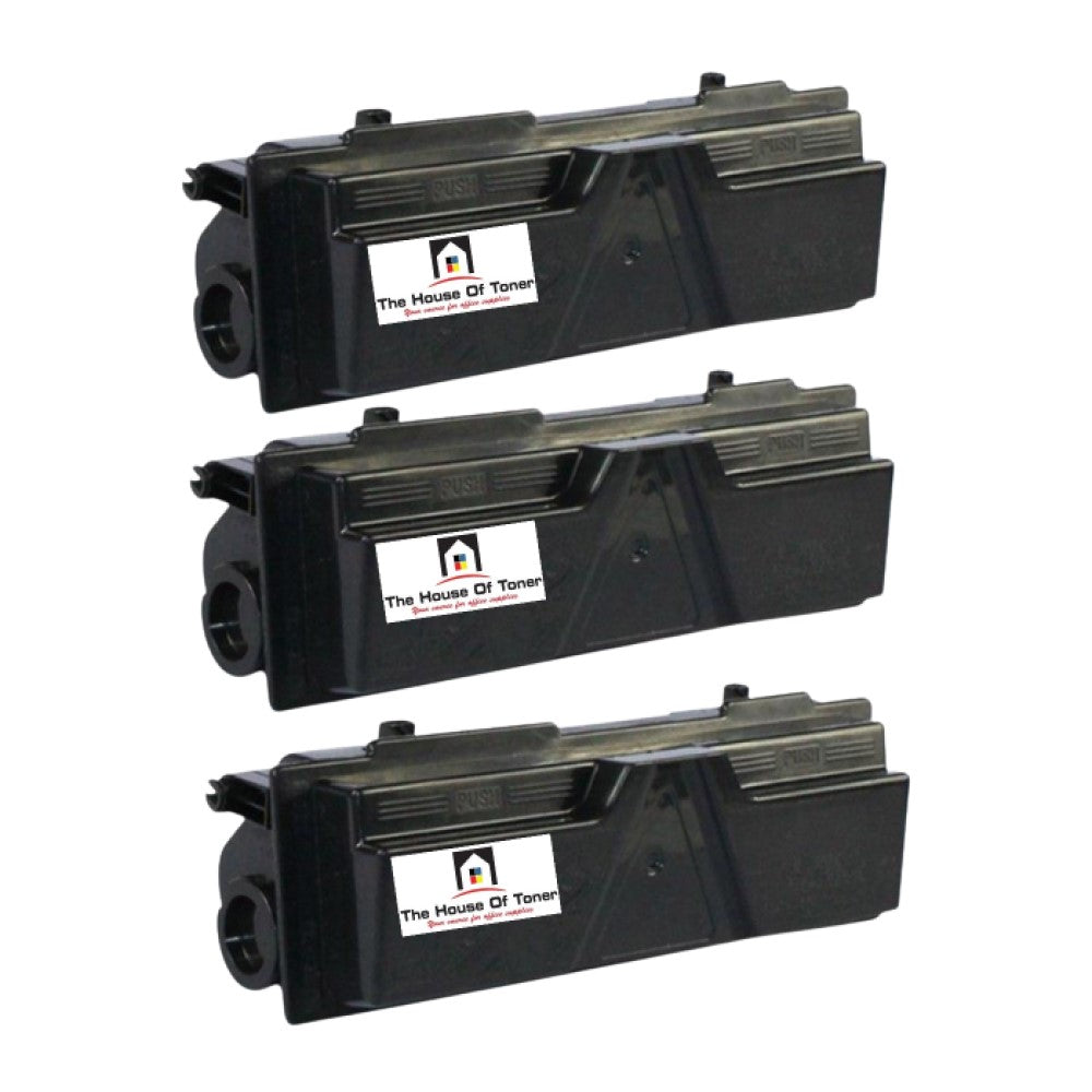Compatible Toner Cartridge Replacement for KYOCERA MITA TK162 (1T02LY0US0) Black (2.5K YLD) 3-Pack