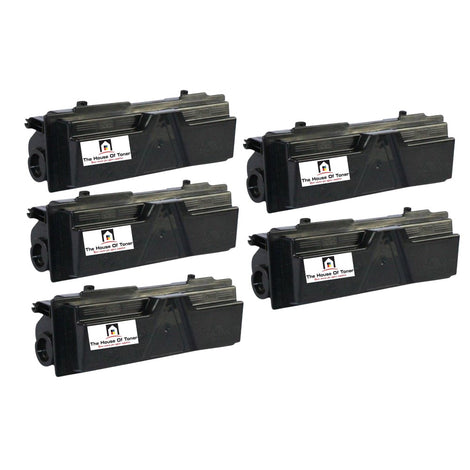 Compatible Toner Cartridge Replacement for KYOCERA MITA TK162 (1T02LY0US0) Black (2.5K YLD) 5-Pack