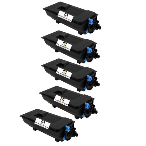 Compatible Toner Cartridge Replacement for KYOCERA TK3162 (1T02T90US0) Black (12.5K YLD) 5-Pack