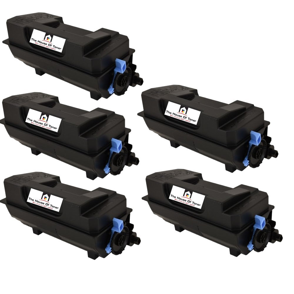 Compatible Toner Cartridge Replacement for KYOCERA MITA TK3182 (1T02T70US0) Black (21K YLD) 5-Pack