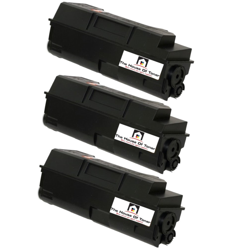 Compatible Toner Cartridge Replacement for KYOCERA MITA TK322 (TK-320) Black (12K YLD) 3-Pack
