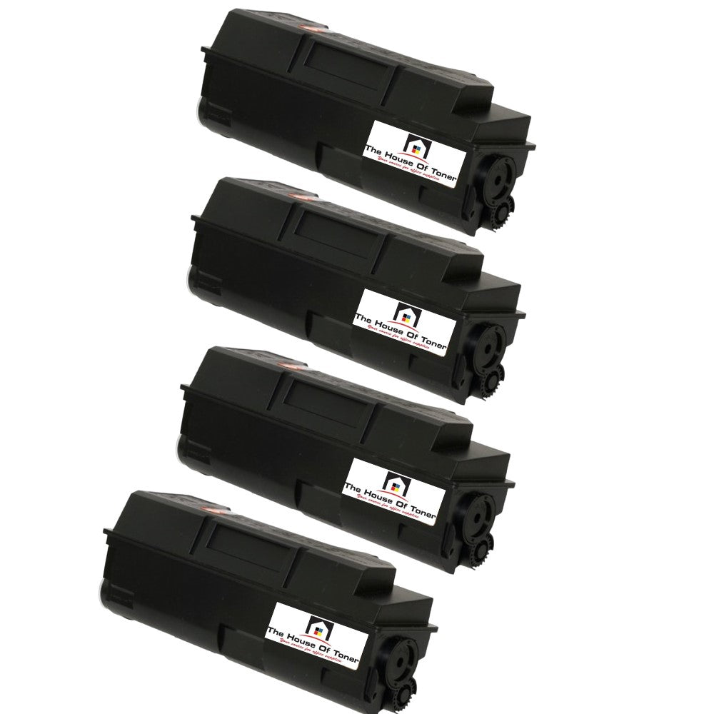 Compatible Toner Cartridge Replacement for KYOCERA MITA TK322 (TK-320) Black (12K YLD) 4-Pack