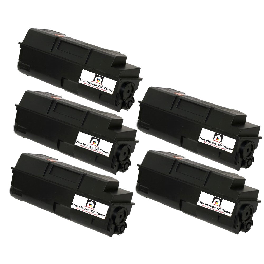 Compatible Toner Cartridge Replacement for KYOCERA MITA TK322 (TK-320) Black (12K YLD) 5-Pack