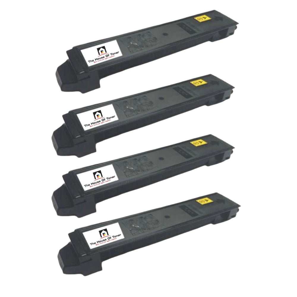 Compatible Toner Cartridge Replacement for KYOCERA MITA TK6117 (1T02P10US0) Black (15K YLD) 4-Pack