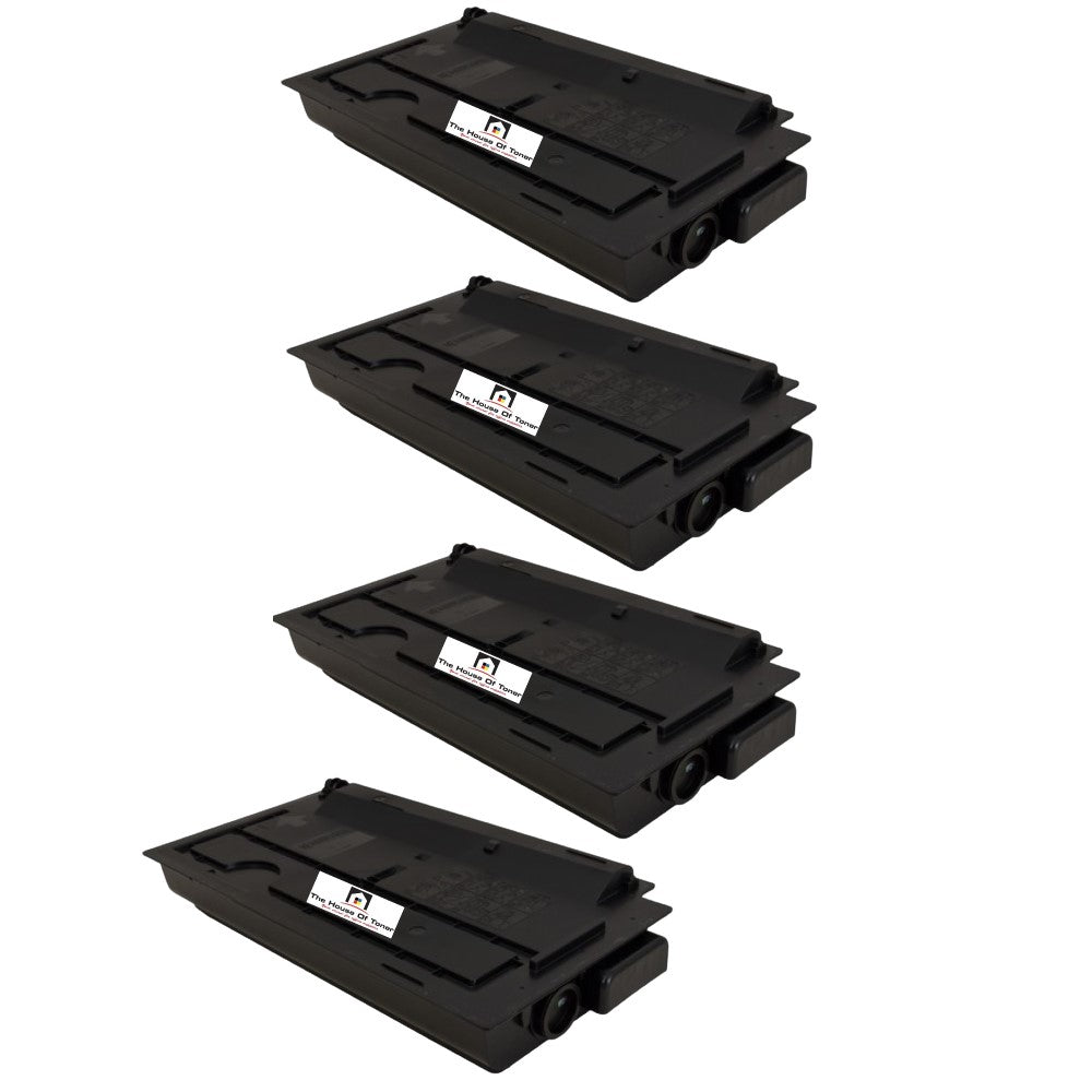 Compatible Toner Cartridge Replacement for Kyocera Mita TK-7127 (TK7127) Black (20K YLD) 4-Pack