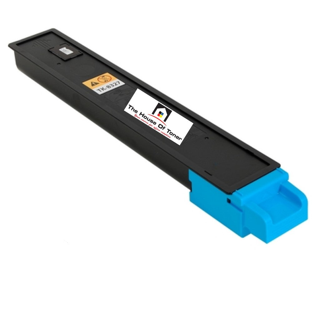 Compatible Toner Cartridge Replacement For KYOCERA MITA TK8327C (1T02NPCUS0) Cyan (12K YLD)