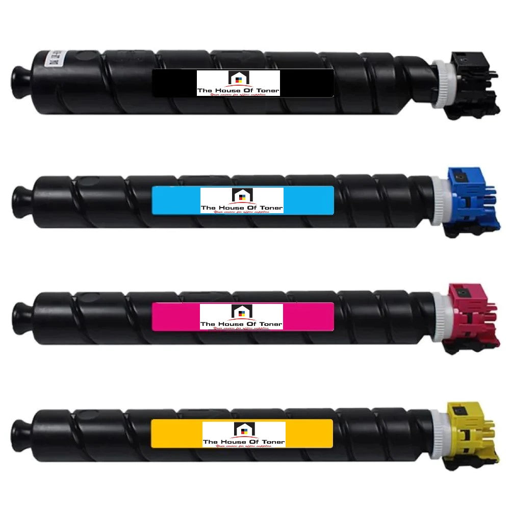 Compatible Toner Cartridge Replacement For Kyocera Mita TK8527C; TK8527M; TK8527Y; TK8527K (TK-8527C; TK-8527Y; TK-8527M; TK-8527K) Cyan, Magenta, Yellow, Black (4 Pack)