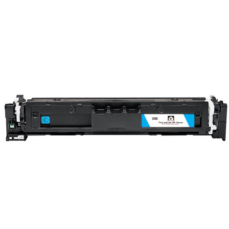 Compatible Toner Cartridge Replacement for HP W2101X (210X) Cyan (5.5K YLD)