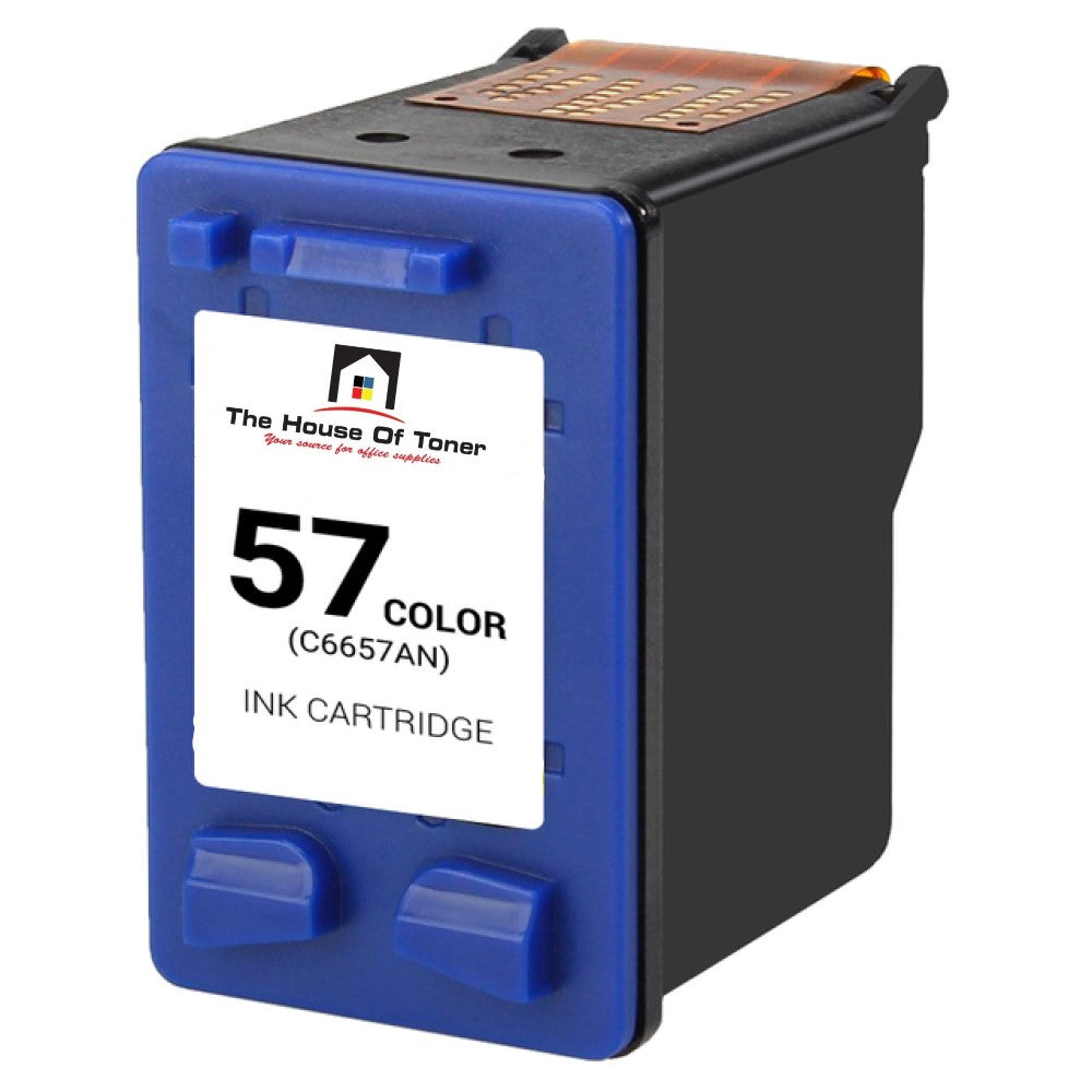 Compatible Ink Cartridge Replacement For HP C6657AN (57) Tri-Color (500 YLD)