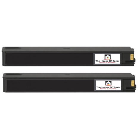 Compatible Ink Cartridge Replacement For HP F6T80AN (972A) Black (1.5K YLD) 2-Pack