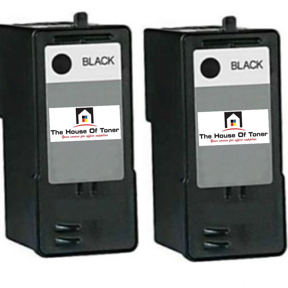 Compatible Ink Cartridge Replacement For DELL MK990/MK992 (Black) 285 Pages (2-Pack)