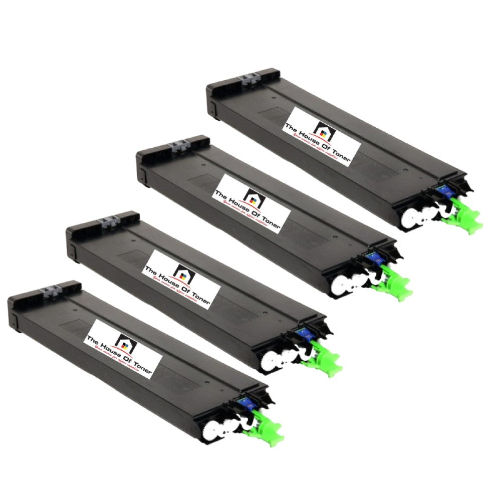 Compatible Toner Cartridge Replacement for SHARP MX50NTBA (MX-50NTBA) Black (36K YLD) 4-Pack