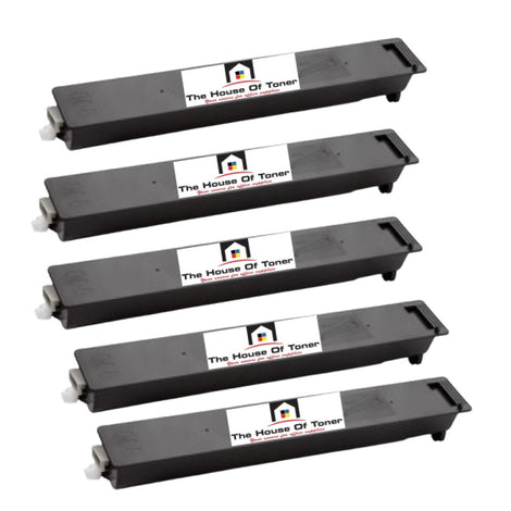 Compatible Toner Cartridge Replacement For TOSHIBA T2507U (T-2507U) Black (10K YLD) 5-Pack