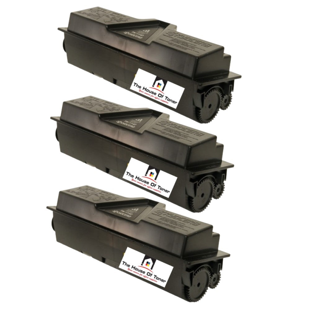 Compatible Toner Cartridge Replacement For Kyocera Mita TK-1142 (1T02ML0US0) Black (7.2K YLD) 3-Pack