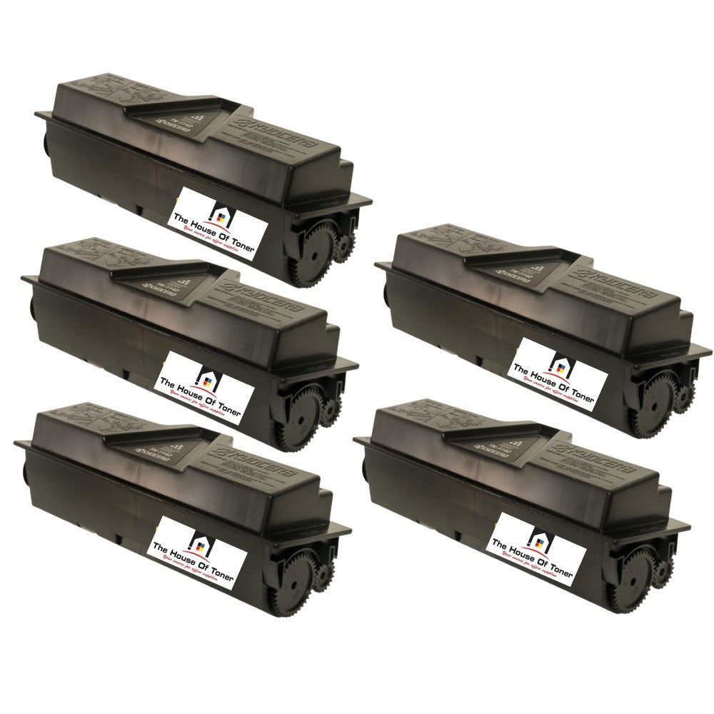 Compatible Toner Cartridge Replacement For Kyocera Mita TK-1142 (1T02ML0US0) Black (7.2K YLD) 5-Pack