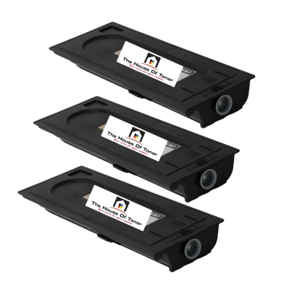 Compatible Toner Cartridge Replacement for Kyocera Mita 1T02KH0US0 (TK437; TK-437) Black (15K YLD) 3-Pack