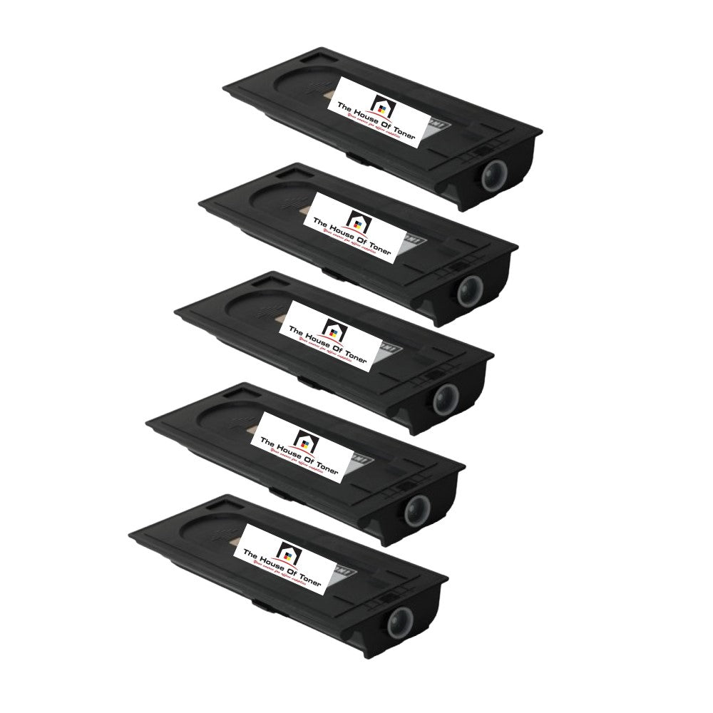 Compatible Toner Cartridge Replacement for Kyocera Mita 1T02KH0US0 (TK437; TK-437) Black (15K YLD) 5-Pack