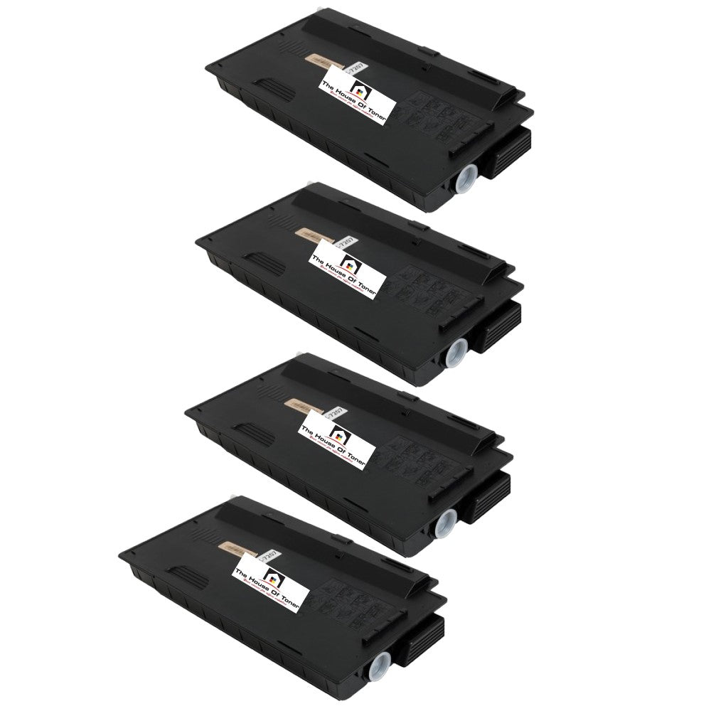 Compatible Toner Cartridge Replacement for Kyocera Mita TK-7207 (1T02NL0US0)  Black (35K YLD) 4-Pack