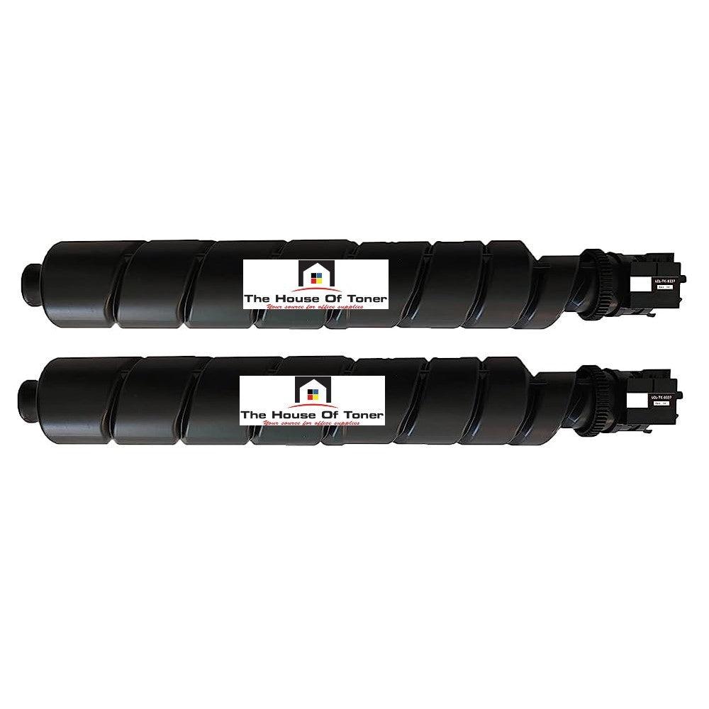 Compatible Toner Cartridge Replacement For Kyocera Mita 1T02RL0CS0 (TK-8337K) Black (2-Pack)