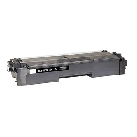 Compatible Toner Cartridge Replacement for Brother TN635XLBK (TN-635XLBK) Black (7.5K YLD)