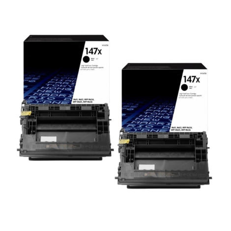 HP W1470X (HP 147X) High Yield Black (25.2K YLD) 2-Pack Genuine