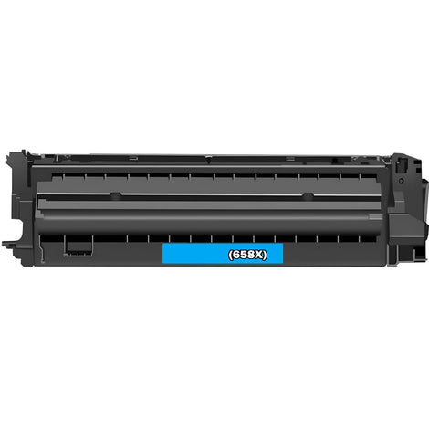 Compatible High Yield Cyan Toner Cartridge Replacement for HP W2001X (658X) Compatible