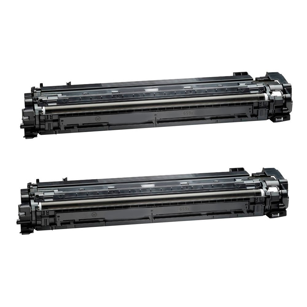 Compatible High Yield Black Toner Ctg Replacement for HP W2010X (659X) Compatible (2 Pack)