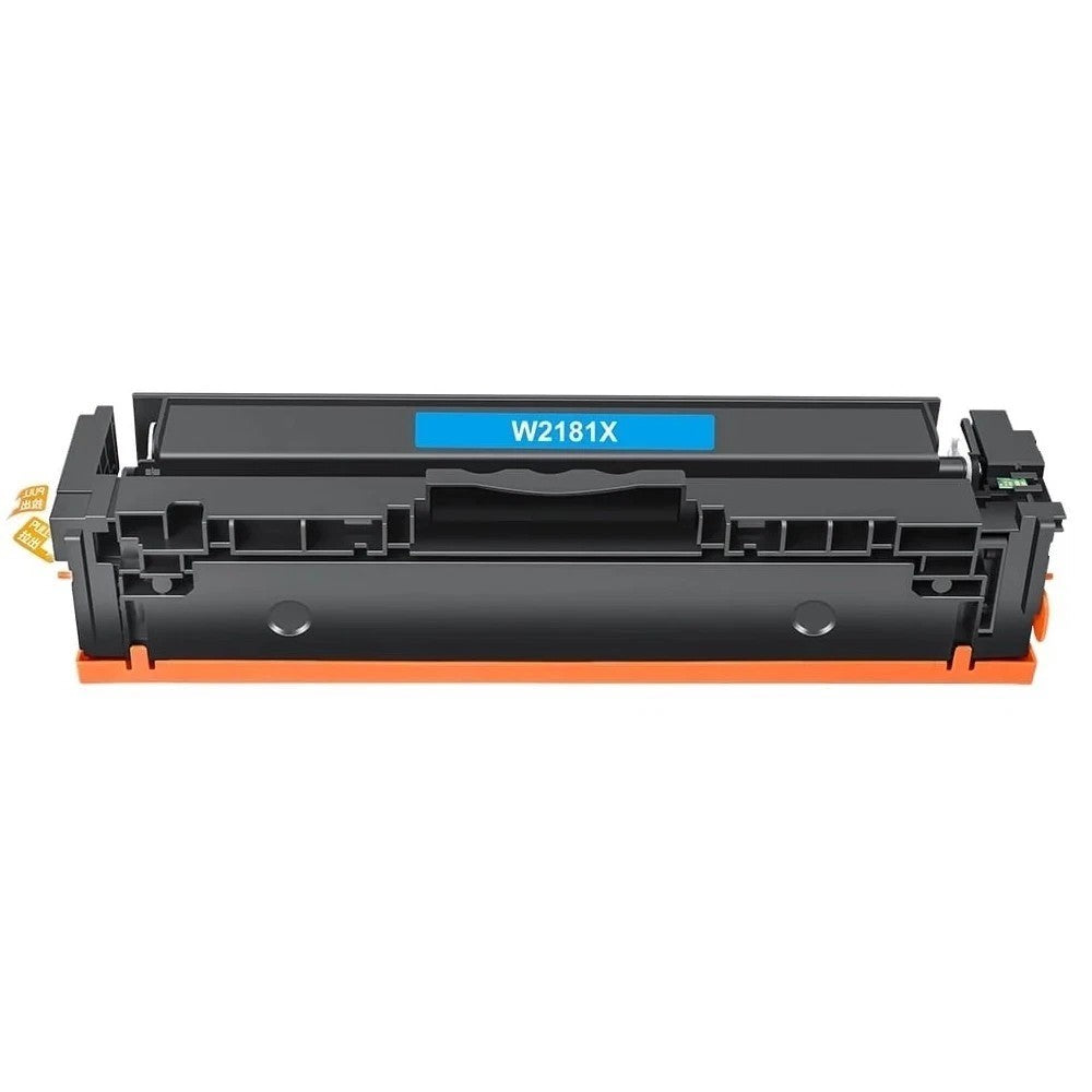 Compatible Toner Cartridge Replacement For HP W2181X (218X) High Yield Cyan (2.5K YLD) Pro 3201dw, MFP 330fdw, MFP 3301sdw (3 Pack)