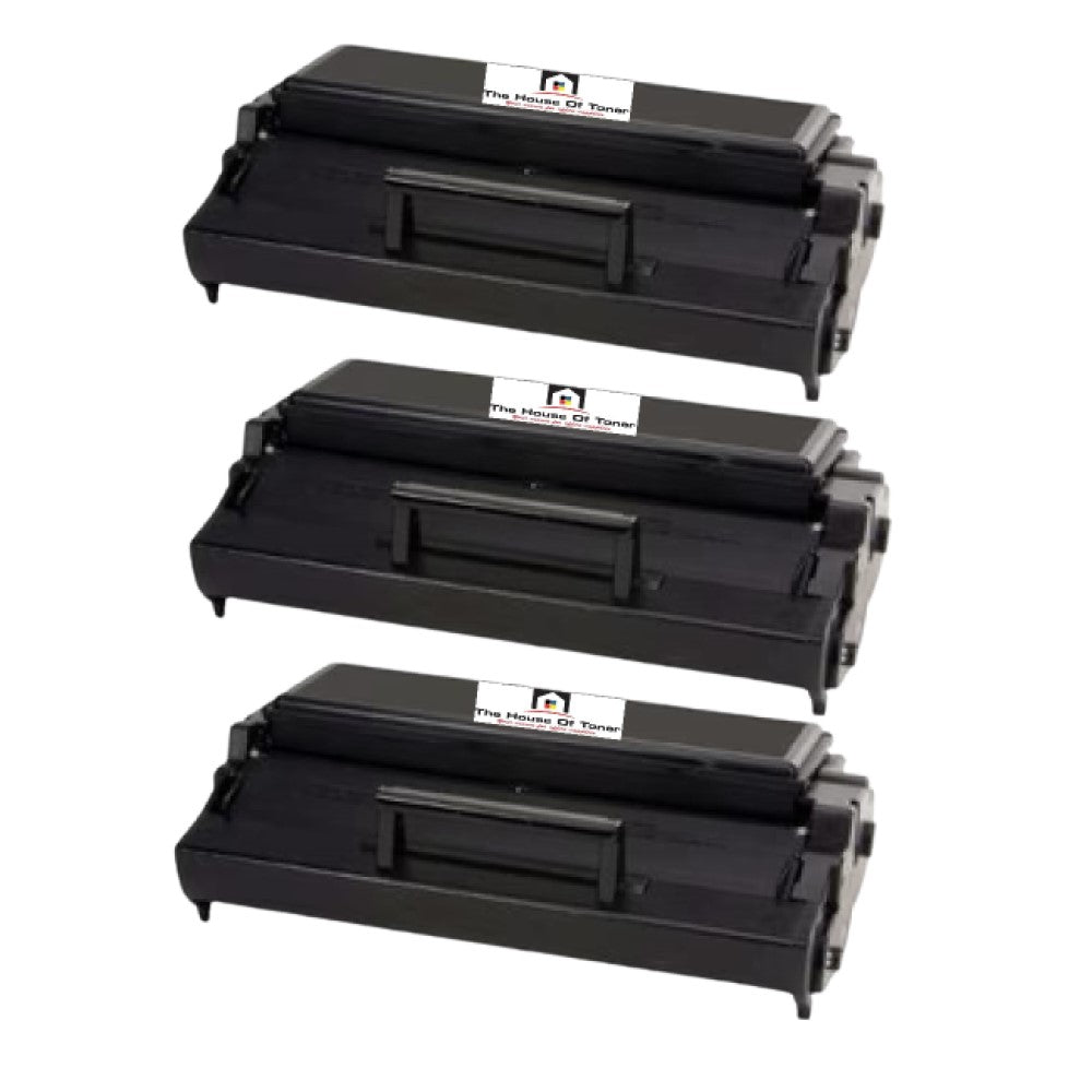 Compatible Toner Cartridge Replacement for Lexmark 08A0477 (Black) 6K YLD (3-Pack)