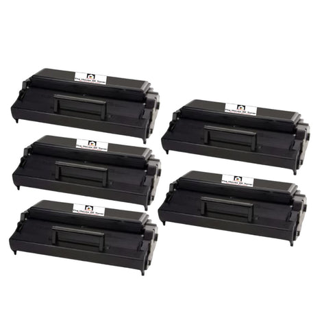 Compatible Toner Cartridge Replacement for Lexmark 08A0477 (Black) 6K YLD (5-Pack)