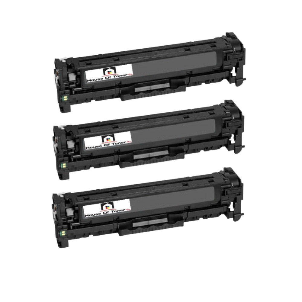 Compatible Toner Cartridge Replacement for CANON 2662B001AA (118) Black (3-Pack)