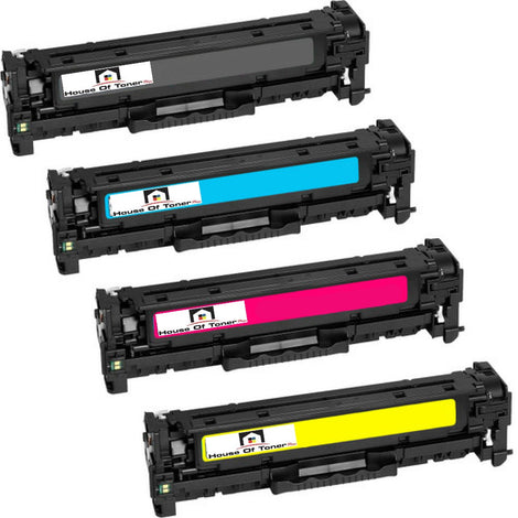 Compatible Toner Cartridge Replacement For CANON 2659B001AA, 2660B001AA, 2661B001AA, 2662B001AA (Type-118) Yellow, Magenta, Cyan, Black (4-Pack)