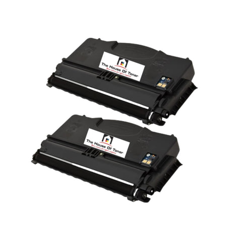 Compatible Toner Cartridge Replacement for Lexmark 12035SA (Black) 2K YLD (2-Pack)