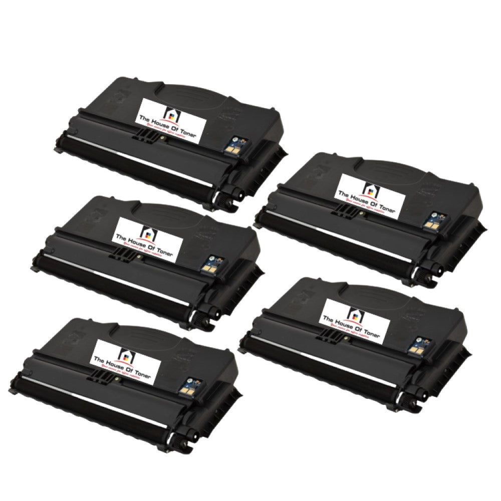 Compatible Toner Cartridge Replacement for Lexmark 12035SA (Black) 2K YLD (5-Pack)