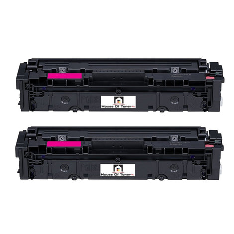 Compatible Toner Cartridge Replacement For Canon 1244C001 (045H) High Yield Magenta (2.2K YLD) 2-Pack