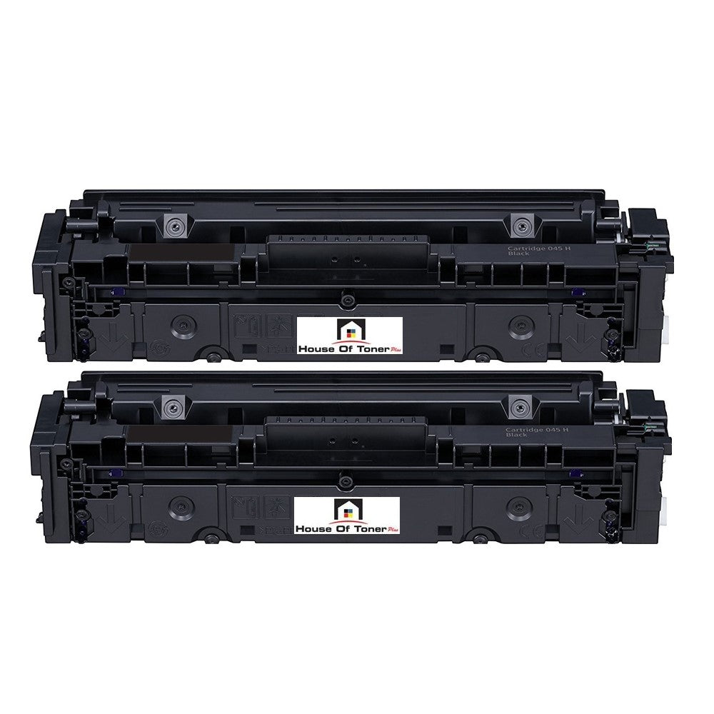 Compatible Toner Cartridge Replacement For Canon 1246C001 (045H) High Yield Black (2.8K YLD) 2-Pack