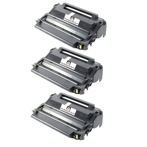 Compatible Toner Cartridge Replacement For Lexmark 12A3715 (High Yield Black) 12K YLD (3-Pack)