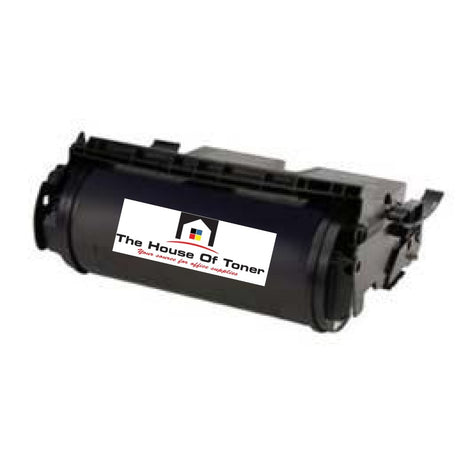 Compatible Toner Cartridge Replacement for Lexmark 12A5745 (Black) 25K YLD