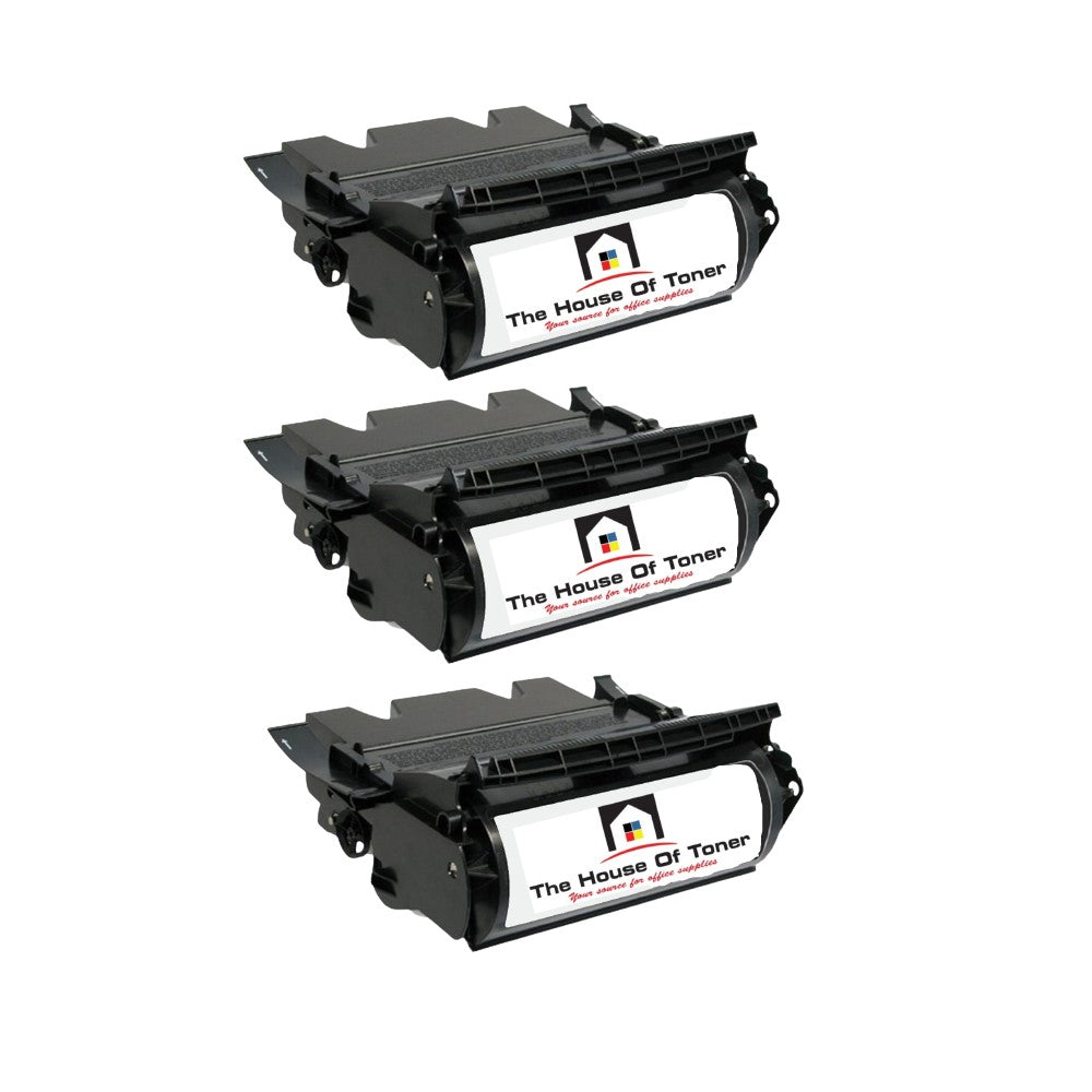 Compatible Toner Cartridge Replacement for LEXMARK 12A7365 (Extra High Yield) Black (32K YLD) 3-Pack