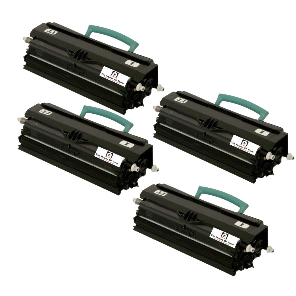 Compatible Toner Cartridge Replacement for Lexmark 12A8300 (High Yield Black) 6K YLD (4-Pack)