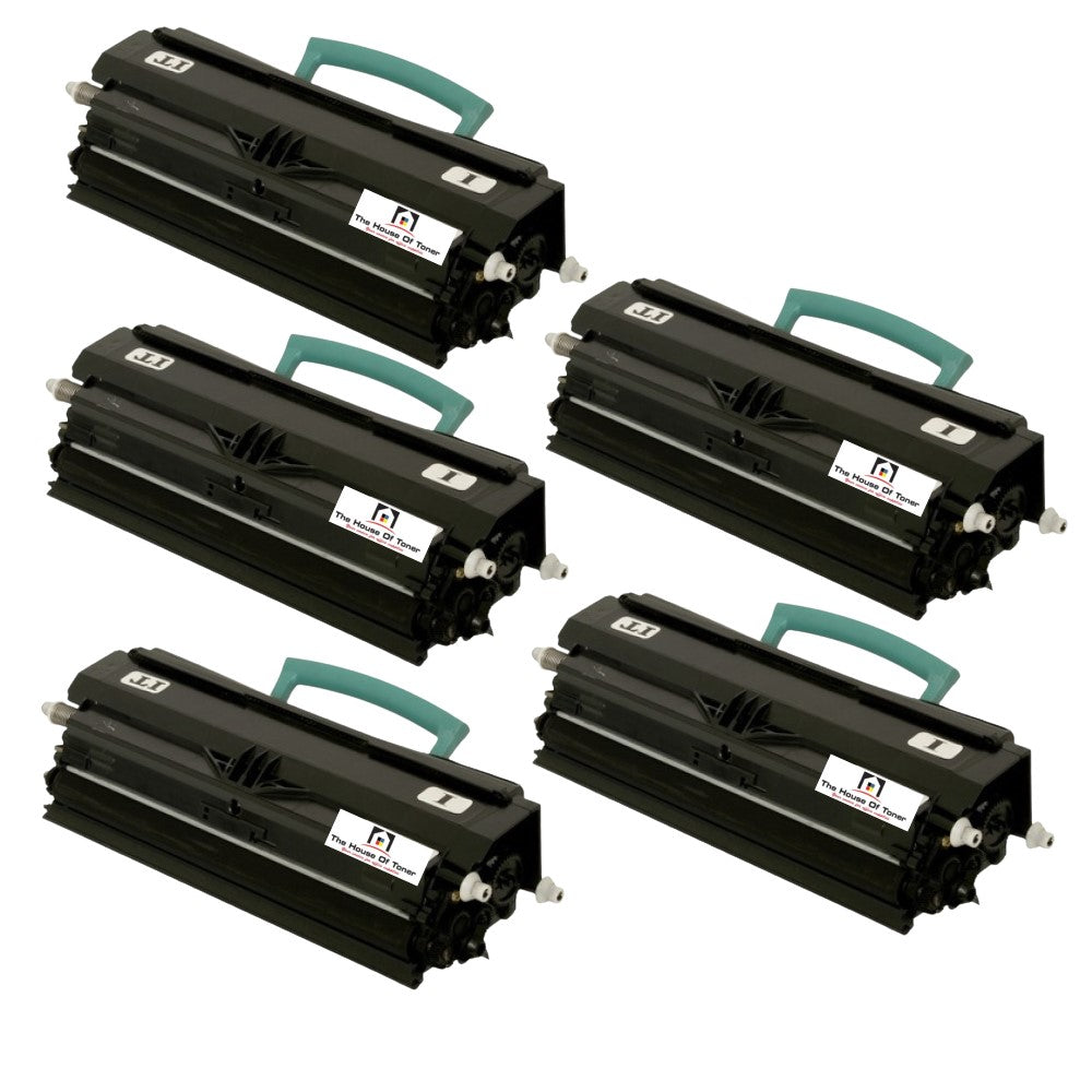 Compatible Toner Cartridge Replacement for Lexmark 12A8300 (High Yield Black) 6K YLD (5-Pack)