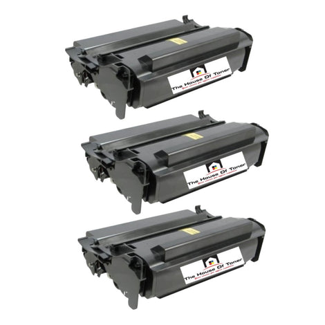 Compatible Toner Cartridge Replacement for Lexmark 12A8325 (High Yield) Black (12K YLD) 3-Pack